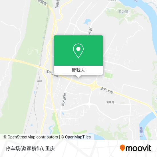停车场(蔡家横街)地图