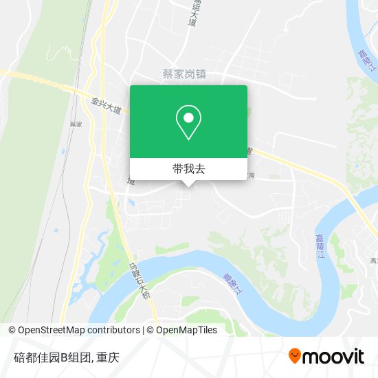 碚都佳园B组团地图