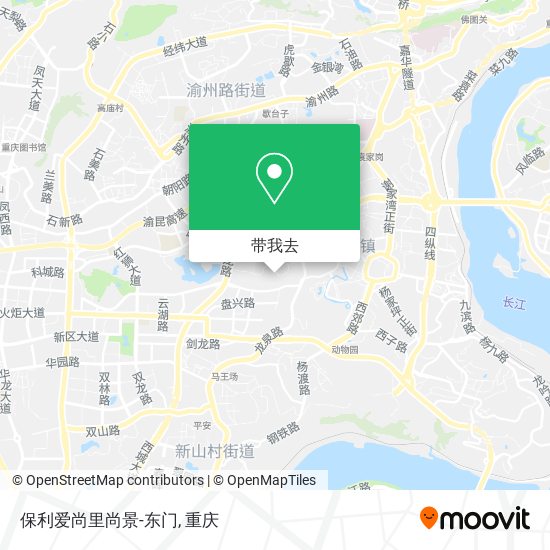 保利爱尚里尚景-东门地图