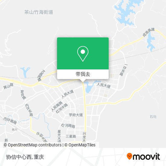 协信中心西地图