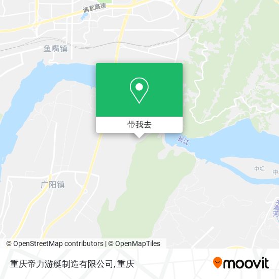 重庆帝力游艇制造有限公司地图