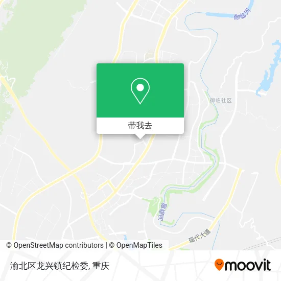 渝北区龙兴镇纪检委地图