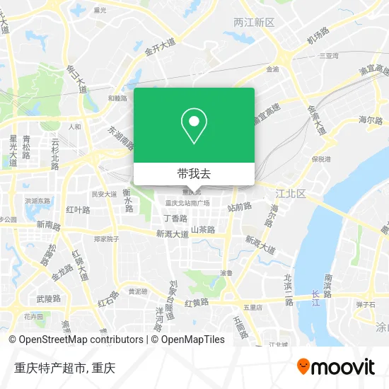 重庆特产超市地图