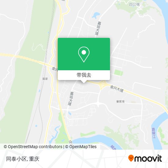 同泰小区地图