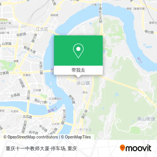 重庆十一中教师大厦-停车场地图