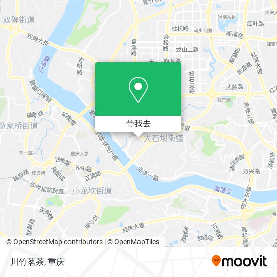 川竹茗茶地图