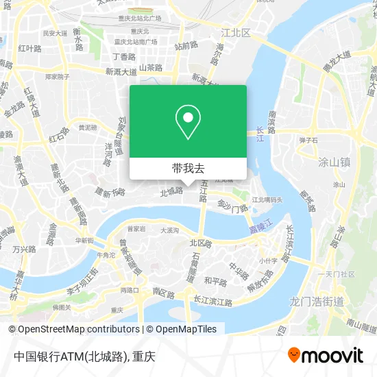 中国银行ATM(北城路)地图