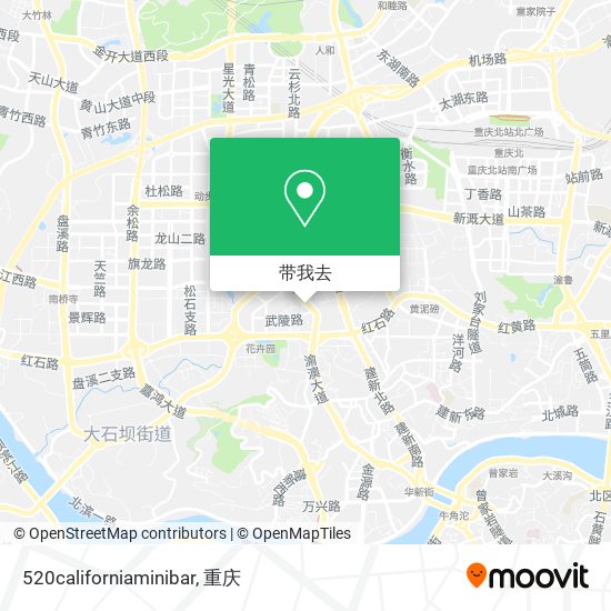 520californiaminibar地图