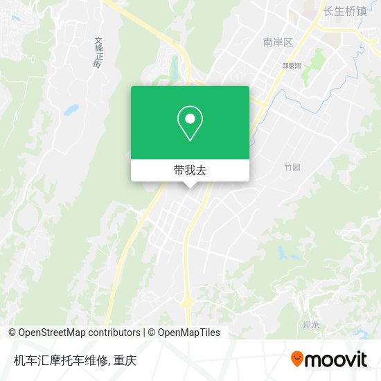 机车汇摩托车维修地图