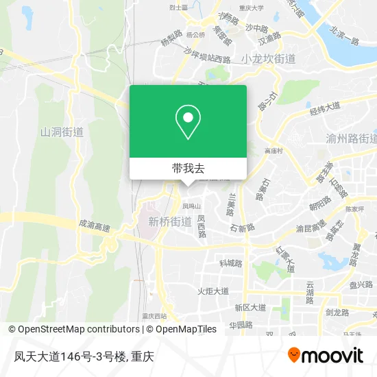 凤天大道146号-3号楼地图