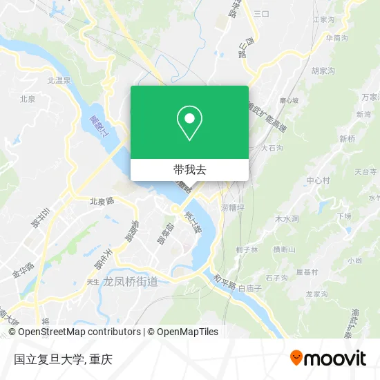 国立复旦大学地图