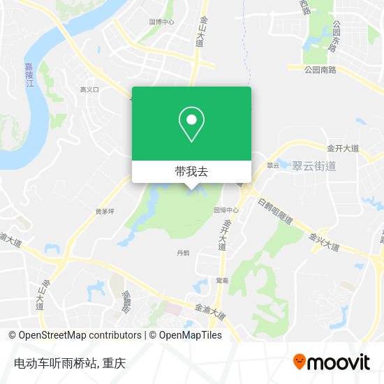 电动车听雨桥站地图