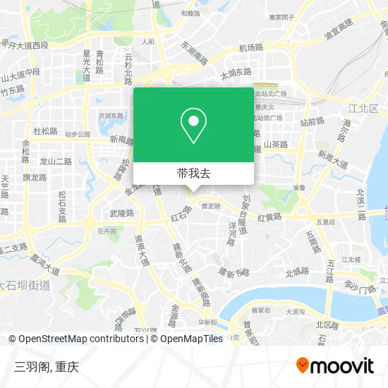 三羽阁地图
