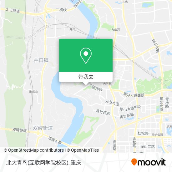 北大青鸟(互联网学院校区)地图
