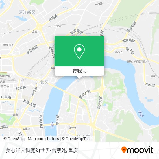 美心洋人街魔幻世界-售票处地图
