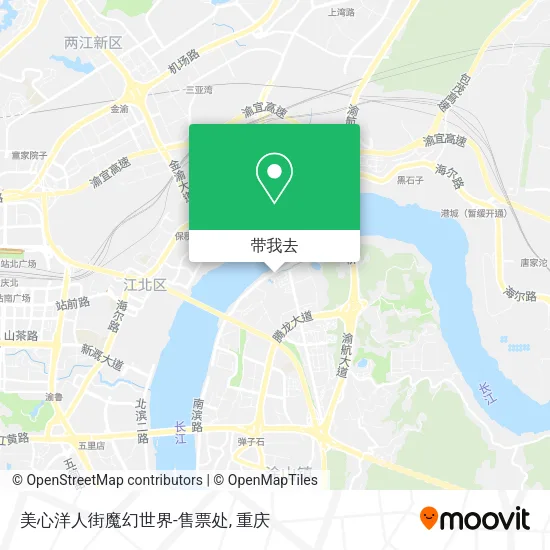 美心洋人街魔幻世界-售票处地图
