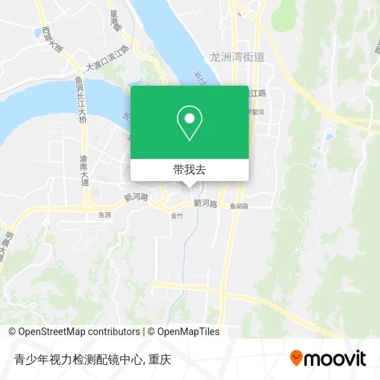 青少年视力检测配镜中心地图