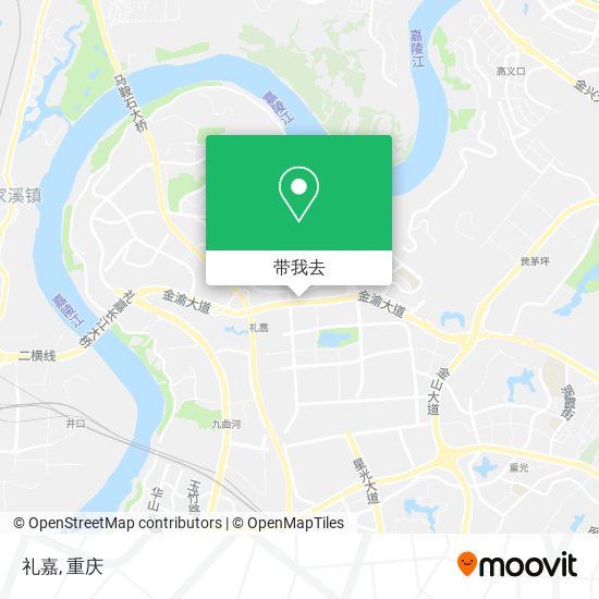 礼嘉地图