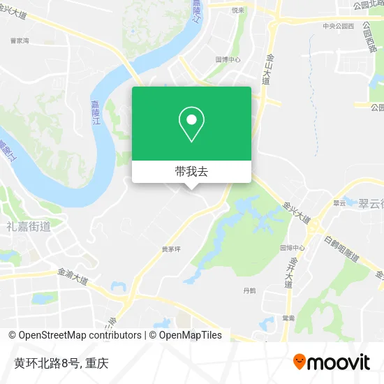 黄环北路8号地图