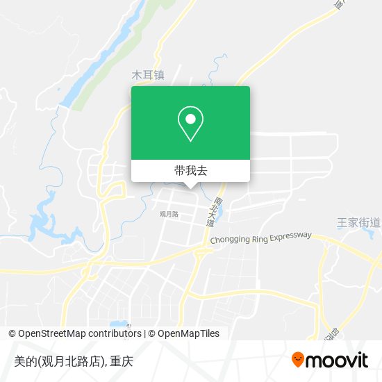 美的(观月北路店)地图