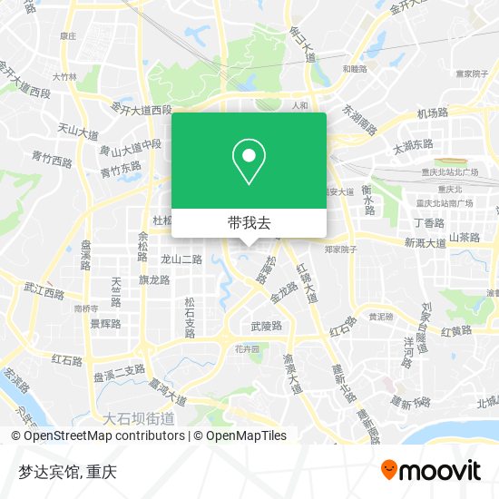 梦达宾馆地图