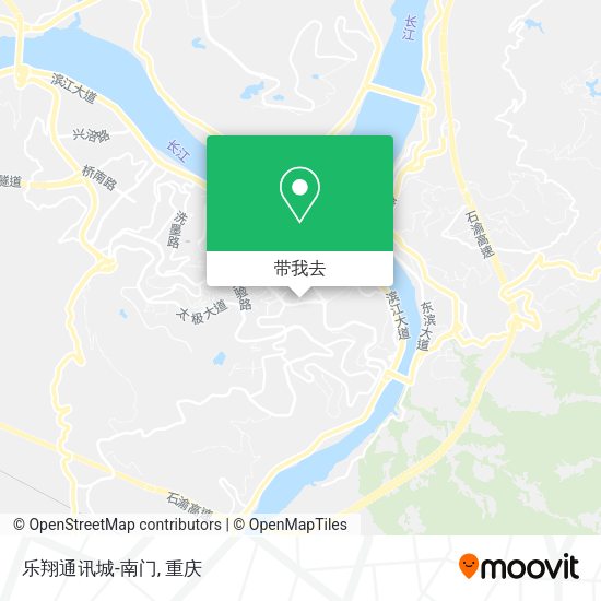 乐翔通讯城-南门地图