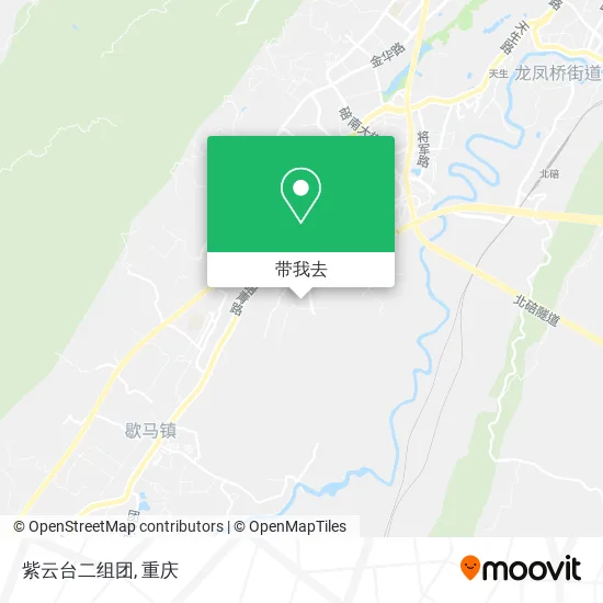 紫云台二组团地图