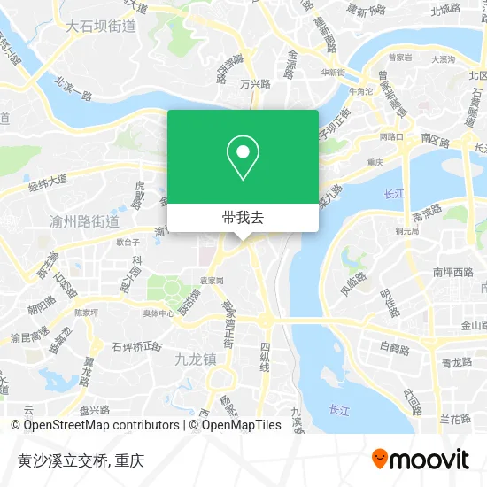 黄沙溪立交桥地图