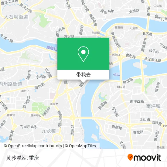 黄沙溪站地图