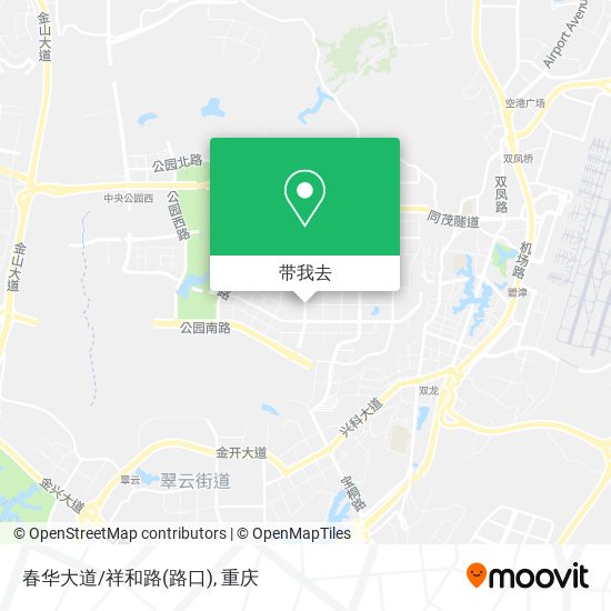 春华大道/祥和路(路口)地图