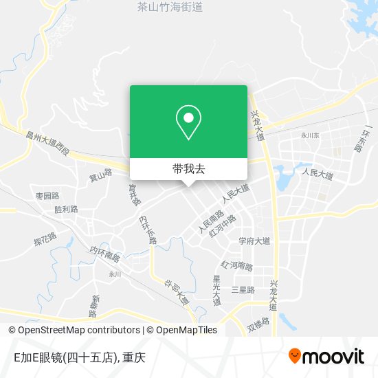 E加E眼镜(四十五店)地图