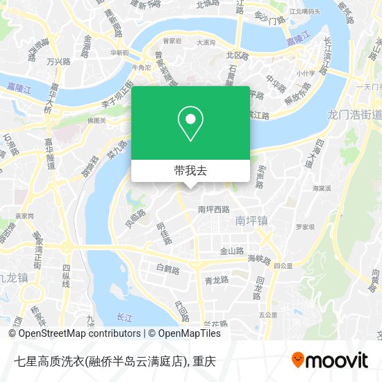 七星高质洗衣(融侨半岛云满庭店)地图