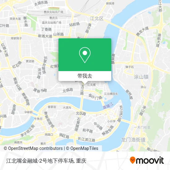 江北嘴金融城-2号地下停车场地图