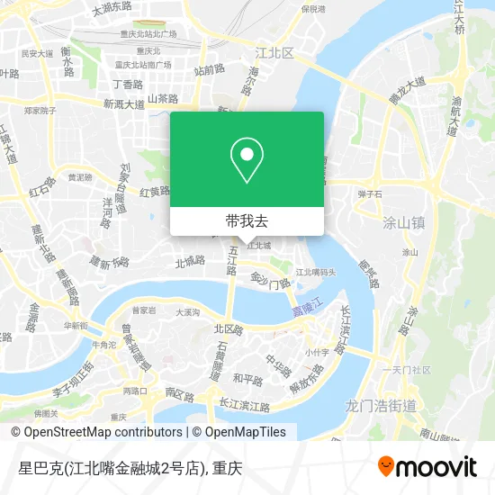 星巴克(江北嘴金融城2号店)地图