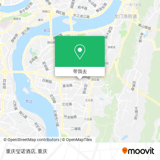 重庆玺诺酒店地图