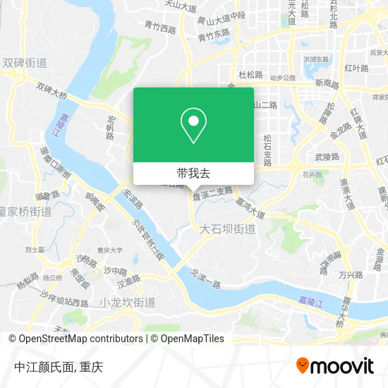 中江颜氏面地图