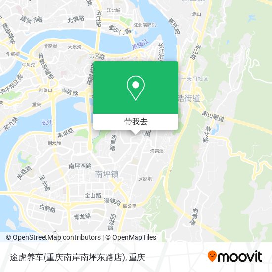 途虎养车(重庆南岸南坪东路店)地图