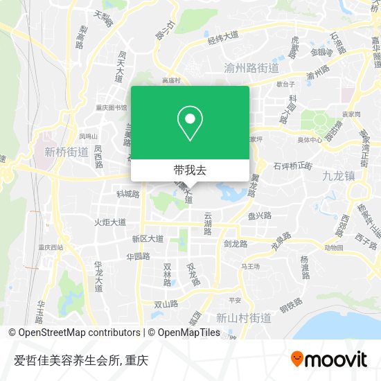 爱哲佳美容养生会所地图