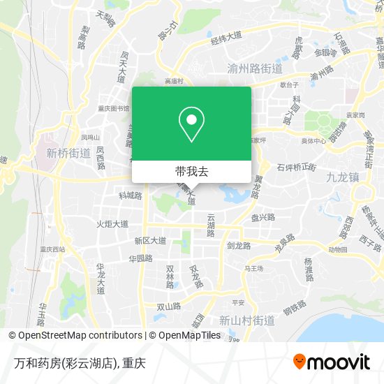 万和药房(彩云湖店)地图