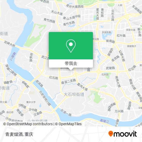 青麦烟酒地图