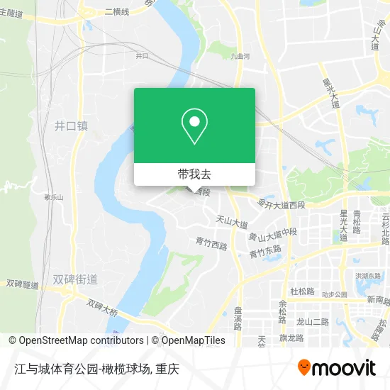 江与城体育公园-橄榄球场地图