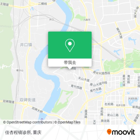 佳杏程镜诊所地图