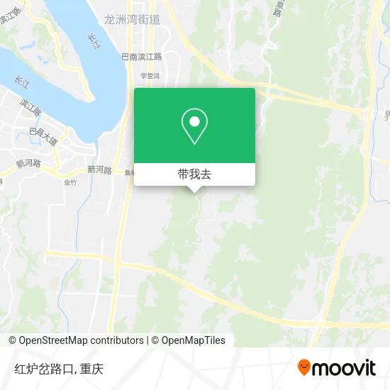 红炉岔路口地图