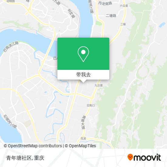 青年塘社区地图