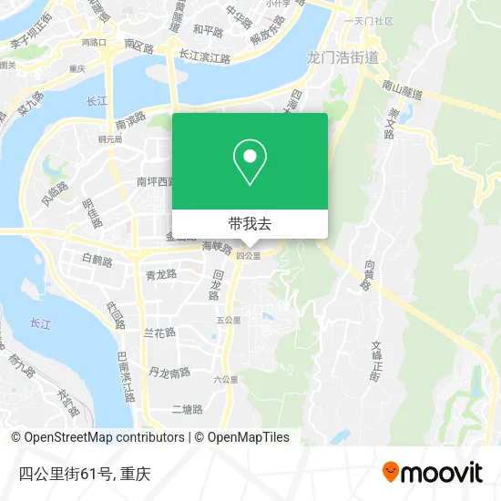 四公里街61号地图