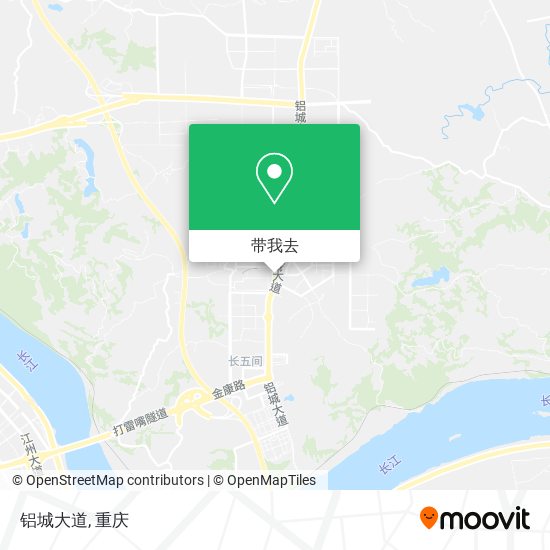 铝城大道地图