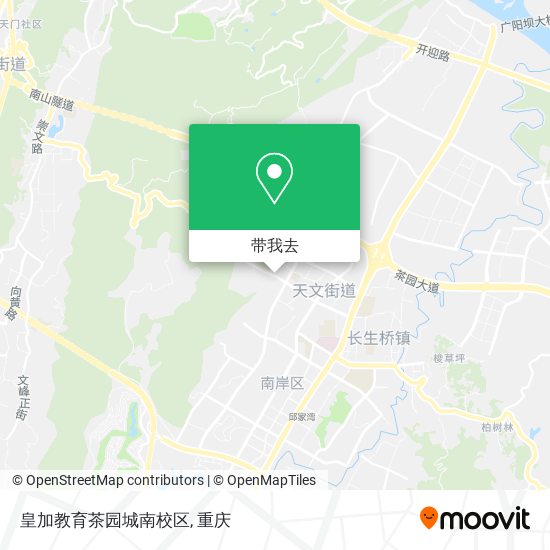 皇加教育茶园城南校区地图