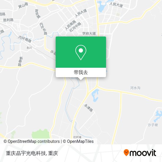 重庆晶宇光电科技地图