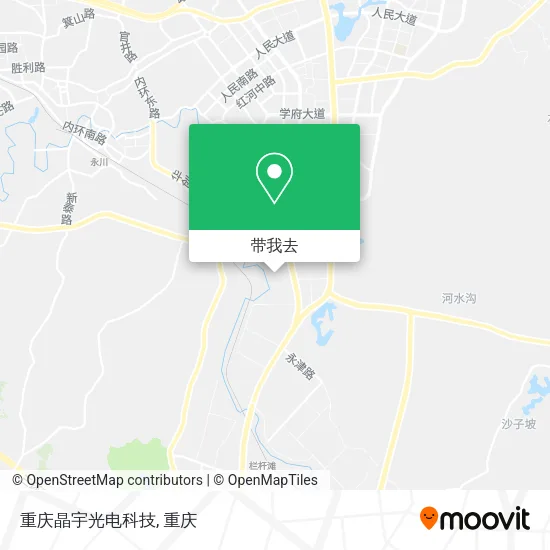 重庆晶宇光电科技地图
