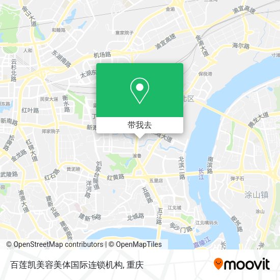 百莲凯美容美体国际连锁机构地图